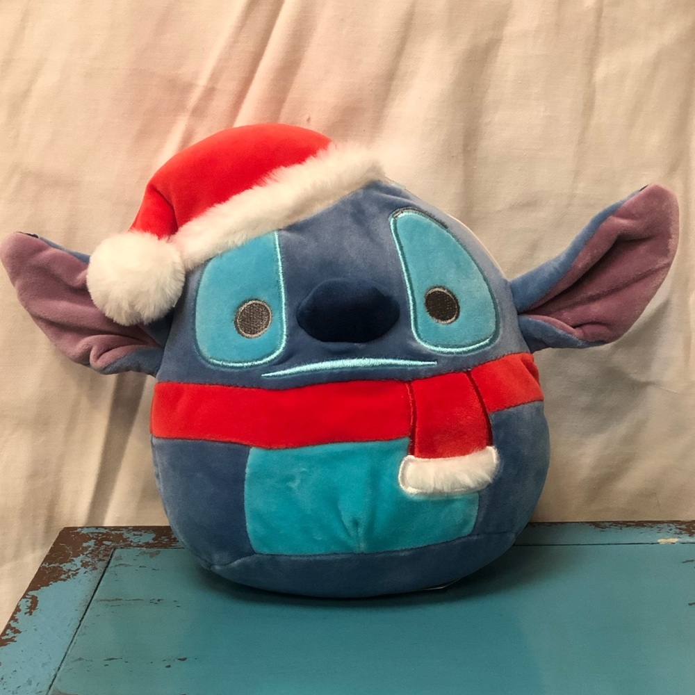 Disney’s Stitch Christmas Squishmallow “9 Plush NWT